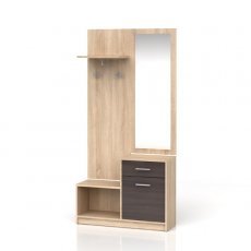 NEPO  NEPO-PPK Прихожая BRW
Ширина 90 см
Высота 186 см
Глубина  31 см
исполнение в 9 цветах