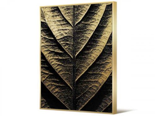 Картина золотой листок TOIR22761
размер 82х122 см 