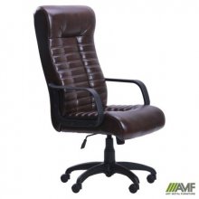 Офісне крісло для керівника Art Metal Furniture Атлетик Tilt Мадрас дарк Браун (365399)