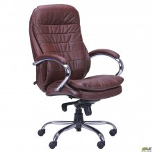 Крісло Валенсія HB шкіра коричнева (CS-618E LEATHER BROWN)