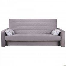 Диван Одіссей ППУ Kolibri Silver (чохол, короб, підлокітники), Rainwing 218 2 (подушки)