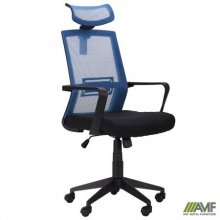 Крісло Neon ясно-синій/чорний