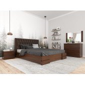 Камелия ромб кровать 160 цвет коричневый
размер 160х200