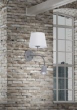 MAJA BLACK  Світильник-Бра 2536
розміри 24х20х22 см
матеріал метал, абажур
колір сірий