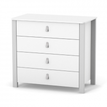 КОМОД ВЕРЕС МОНАКО 900 (КОЛІР:  БІЛО-СІРИЙ)
Матеріал: ДСП, дерево.
Можливість установки пеленального блоку: так (50*70; 72*80 см).
Габаритні розміри (Д*Ш*В, см): 89*49,2*81,7 (±0,3).