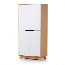 ШКАФ ВЕРЕС МАНХЭТТЕН 850 (ЦВЕТ: БЕЛО-БУКОВЫЙ)