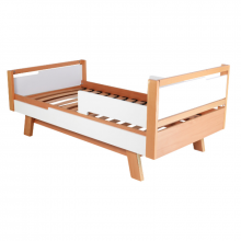 ЛІЖКО ПІДЛІТКОВЕ ВЕРЕС Манхеттен (КОЛІР:  БІЛО-БУКОВИЙ) 160*80 