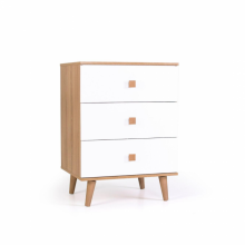 КОМОД ВЕРЕС НЬЮ ЙОРК 600 (КОЛІР:  БІЛО-БУКОВИЙ) 