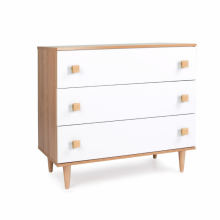 КОМОД ВЕРЕС НЬЮ ЙОРК 900 (КОЛІР:  БІЛО-БУКОВИЙ) 