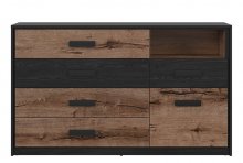 KASSEL KOM1D5S комод BRW
высота: 90 см
ширина: 150 см
глубина: 41 см