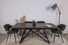 Стол Nicolas Ajax 180 HT92019KL керамика черный
Размер: 180(280) х 95 х 76
Цвет: черный, со структурой, имитирующей камень.