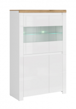 VIGO  Вітрина-Буфет 2D2W
Ширина [див]: 98 Висота [див]: 156,5 Глибина [див]: 41,5