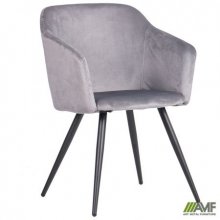 Крісло Lynette black/silver сірий
розмір 50х57х83 см