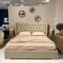 Адель Ліжко з підйомним механізмом 180 тканина
розмір
колір бежевий