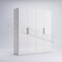 Family Шкаф  4-двірний  FM-24-WB
колір білий глянець
розмір 2104x1778x546