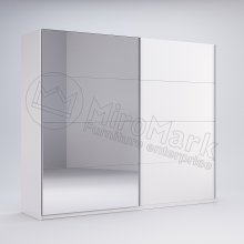 Family  Шафа-купе 2,5м  FM-27-WB
колір білий глянець
2115x2500x615