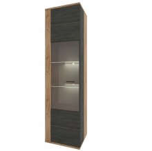 Адель — Пенал 1Д
Размеры:
ширина — 523мм.
высота — 1905мм.
глубина — 396мм.