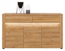 Санді Комод 3Д/2Ш
Розміри:
ширина — 1502мм.
висота — 850мм.
глибина — 402мм.