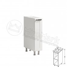 Нижня компенсаційна секція 20Н / 820 (210-440мм із кроком 10мм) 