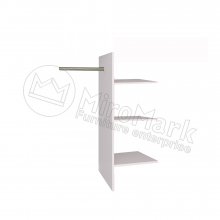 Шкаф 3+4+6дв полки Т-образные