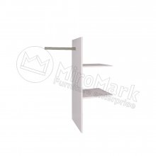 Шафа-Купе 2,5м полки Т-Образні 