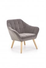 ROMEO Крісло для відпочинку сіре HALMAR
розмір 83/75/75/47
