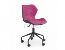 Компьютерное кресло для детей Halmar Matrix Рожевий
размер 48/57/79-88/46-55 cm
цвет черно-розовый