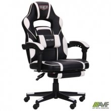 Кресло VR Racer Dexter Vector черный/белый Код товару: 545087