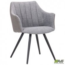 Крісло Florida чорний/меланж грій/нубук грій