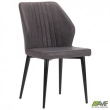 Стілець обідній Michigan чорний/нубук базальт