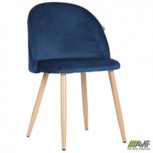 Стілець обідній Sherry beech/blue velvet