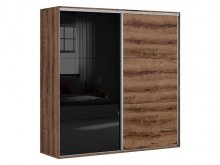FLEX Шкаф для одежда 220 Flex czarny połysk/dąb monastery
размер 220х218х66 см