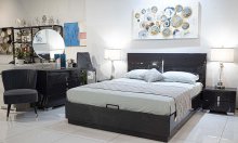 ДАКОТА Ліжко 180 з підйомним механізмом колір сірий
розмір 1950х2165х1280 см