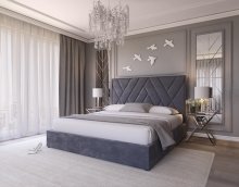 СТЕЛЛА Ліжко 160 з підйомним механізмом графить
розмір 1720x2120x1400