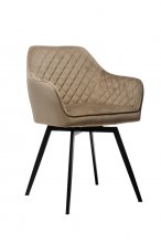 Крісло поворотний R-63 капучино