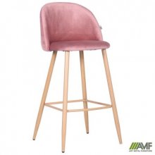 Барний стілець Art Metal Furniture Bellini бук/pink velvet (545884)
размер 47х41х103 см 