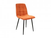 MILA Стул металлический CZARNY STELAŻ/CYNAMONOWY FJORD 42
