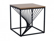 ORION Стіл журнальний
колір DĄB/CZARNY
розмір 55X55 см