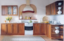 Кухні Nika Ramka MDF (jablon ciemna) посекційно
фасад рамка МДФ 