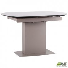 Стіл обідній розкладний Joel beige/glass Quartz beige
розмір 120-180х90х75 см