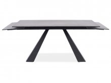 SALVADORE 180 Стол обеденный CERAMIC SZARY MARMUR/CZARNY MAT (180-260)X90
размер  180-260x90x76 см
цвет черный