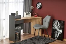 CONTI Стол письменный Halmar дуб антрацит
размер 122/57/90 cm