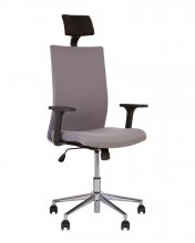 Крісло AIR R HR NET LUM chrome SL CHR64