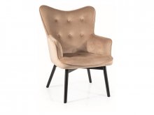 Крісло Carmen Velvet Signal бежевий Bluvel 28
CARMENVBEC