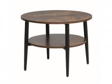 ELLA B стіл журнальний рустикал/ чорний
розмір 60х45 см