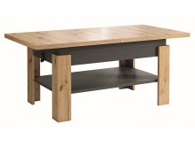 MONTANA Стіл-Трансформер колір дуб/ антрацит DĄB ARTISAN / ANTRACYT
розмір 130(170)X65X55(67)