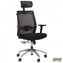 Офісне крісло для персоналу Art Metal Furniture Install Black Alum grey/light blue (544878)