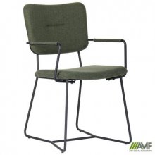 Стілець з підлокітниками Art Metal Furniture Alphabet H black/olive (545715)