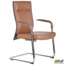 Офісне крісло для конференцій Art Metal Furniture Jeff CF brown/dark grey (546958)
