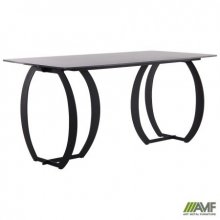 Нерозкладний стіл Art Metal Furniture Alexis black/ceramics Emperadoro (547053)